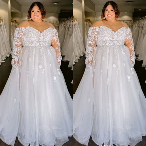 Plus size wedding - dresses, lace