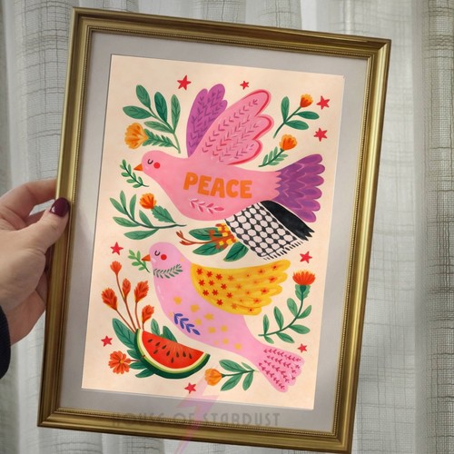 Peace dove wall - peace, art