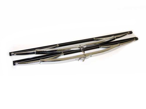 33cm chrome wiper blades - 33cm,