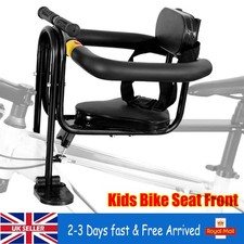 Kids Front Bike Seat Child MTB Road Bicycle Safety Chair Baby Saddle Handrail