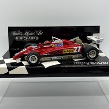 Minichamps 1:43 Ferrari 126 C2 1982 GILLES VILLENEUVE #27