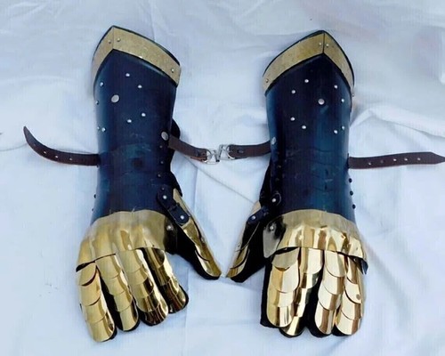 18ga steel gauntlets armor - gauntlets,