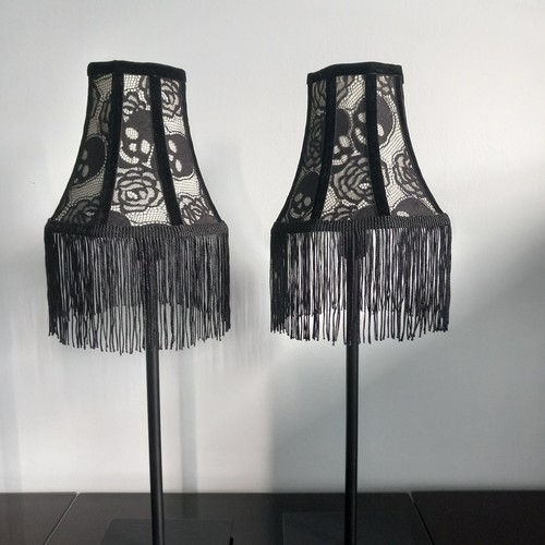 Pair gothic skull tassel - pair,