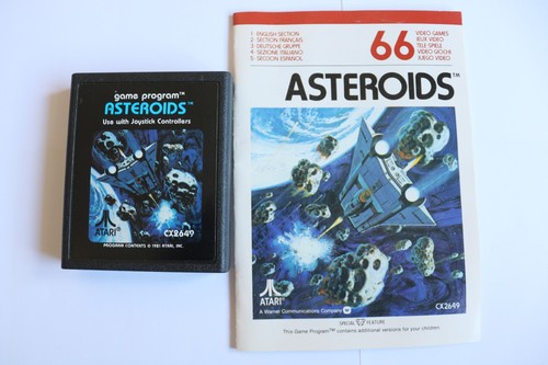 Atari 2600 asteroids - 2600, with