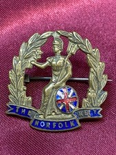 Lovely WW1 Enamel The Norfolk