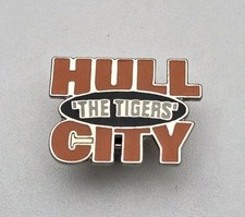 RARE HULL CITY THE TIGERS VINTAGE PIN BADGE