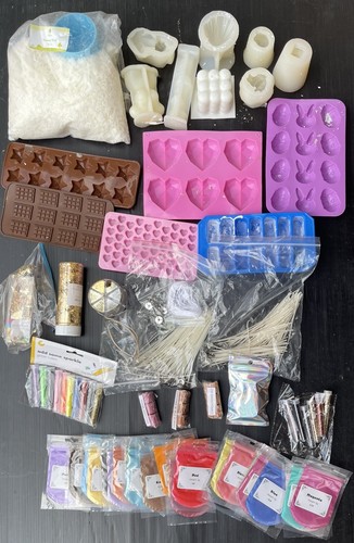 Candle making kit job - making, wax
