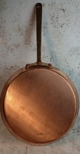 Vintage Copper Frying Pan with