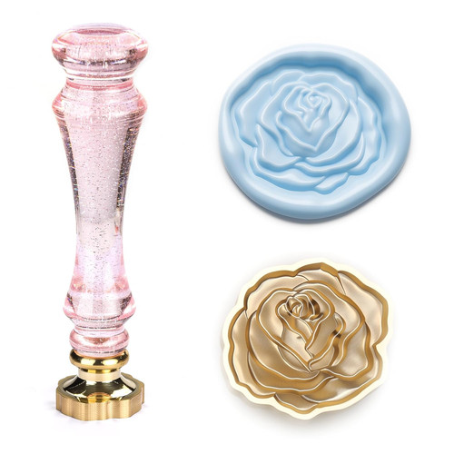 Wax seal stamp solid brass - solid,