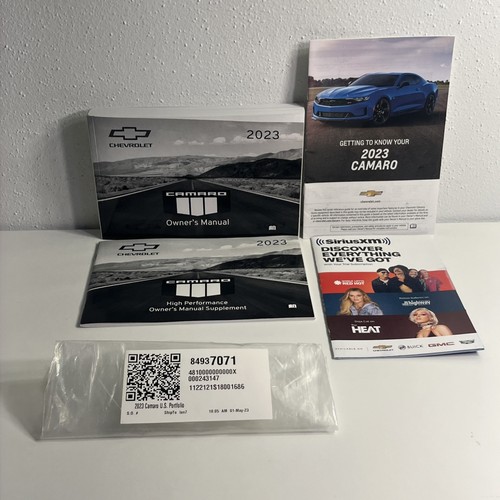 2023 chevrolet camaro owners - chevrolet,