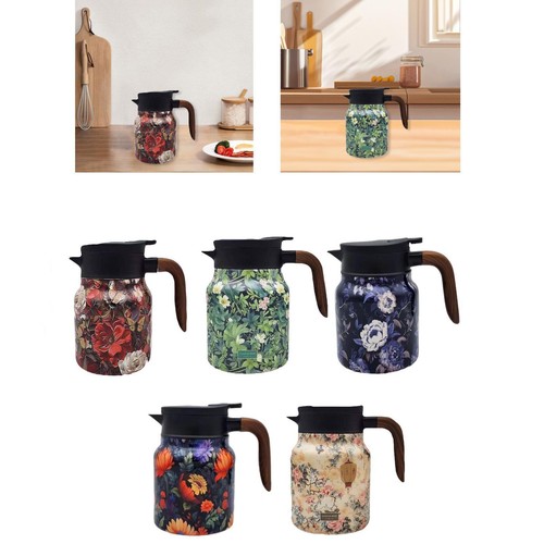 Vacuum kettle floral - kettle,