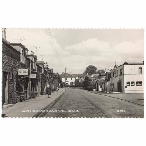 Drymen main street - main, and