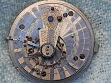 Swiss Lever Watch Movement with Good Balance. Yewdall - Leeds