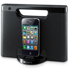 Sony RDP-M7iP, Personal Audio Speaker Docking system for iPHONE/iPOD, Black