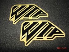 2 AUTHENTIC WTP WETHEPEOPLE BMX BIKE CO. STICKERS / DECALS #31