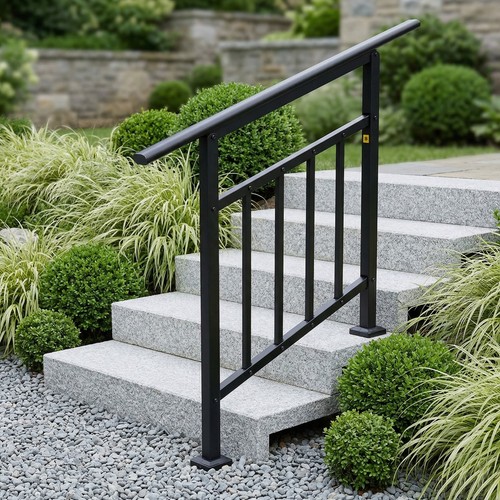 Iron handrail stair - iron,