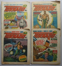 Tornado comic #2,4,6,7 (1979) Most GD