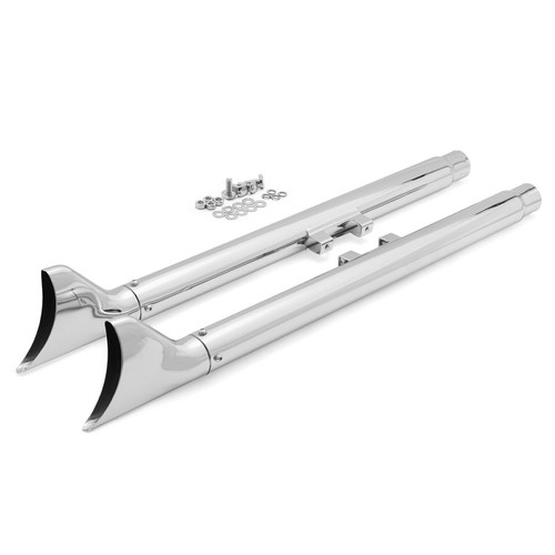Fishtail muffler exhaust - 33",