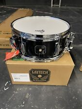 12" Gretsch Mighty Mini Black Hawk Acoustic Drum Kit Set Snare Drum 6 Lug Black