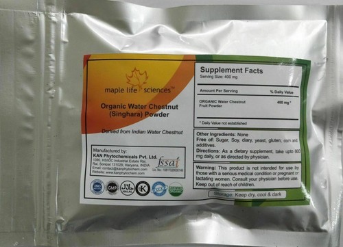 Organic water chestnut powder - chestnut,