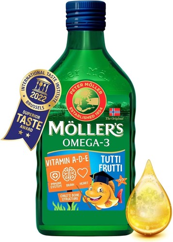 Mollers fish cod liver - liver, oil