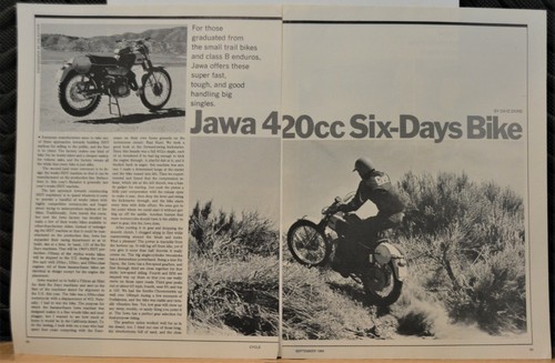 1969 jawa 420cc six - 420cc, bike