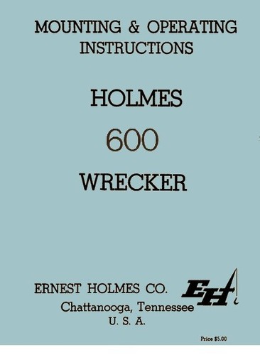 1973 ernest holmes - 1973-75, wrecker