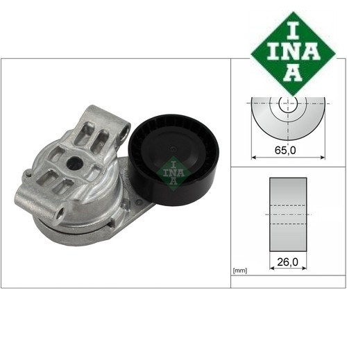 Belt tensioner ribbed - belt,