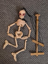 Pelham Puppet Skeleton - classic 1970s puppet in its original box.