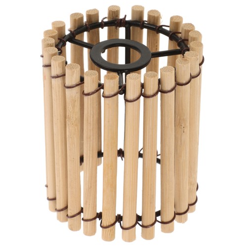Bamboo woven lamp shade - bamboo,