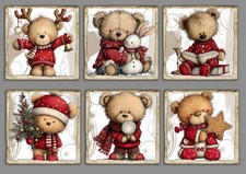 Christmas Card Toppers for