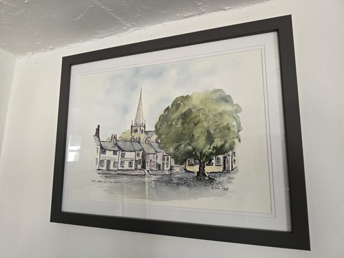 Original watercolour elma key - original,