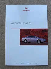 1999 Honda Accord Coupe - Car Brochure (UK)