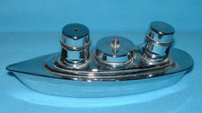 Vintage Art Deco Chrome Ocean