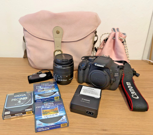Canon eos 600d - dslr, 18mp