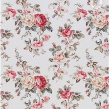 FLORAL CURTAIN FABRIC 10.10m