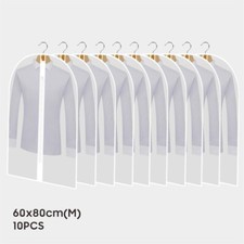 Suit Cover Bags Long Dress Covers Hanging Zipped Garment Bag Travel Storage UK