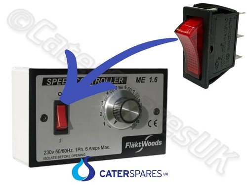 Red rocker power - power, switch