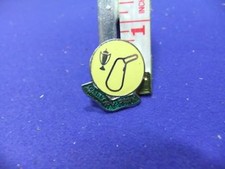 badge motor cycle bike track race circuit mallory park 1970s advert souvenir