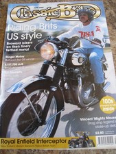 CLASSIC BIKE JUN 2000 RIDING BRITS US STYLE BULTACO EGLI TRIUMPHS VINCENT MIGHTY
