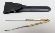 Traditional British Single Handed 8" Brass & Steel Navigational Dividers Compass