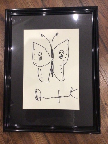 Damien hirst drawing rare - damien,