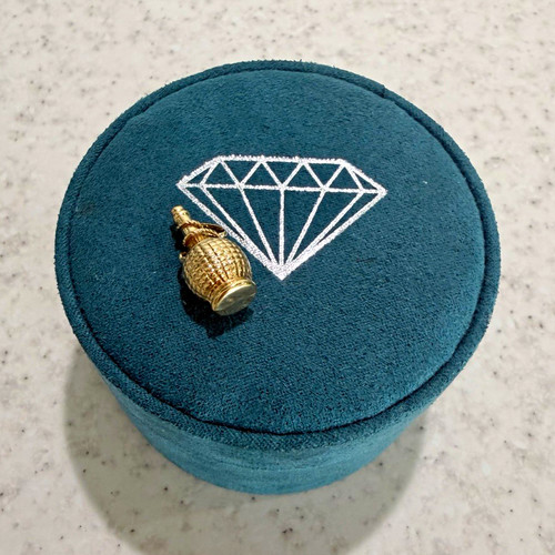 9ct yellow gold thimble - yellow,