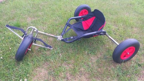 Radsail kite buggy with