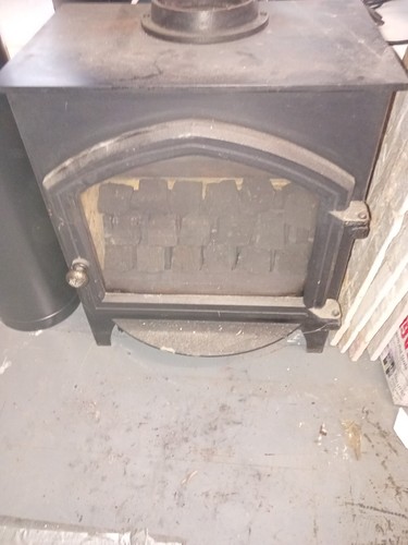 Used gas fire stove natural - gas,
