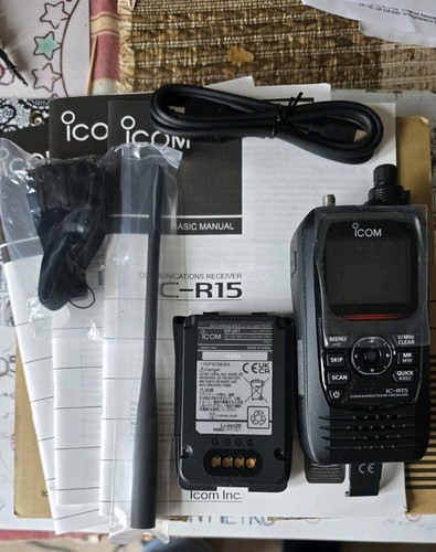 Icom r15 wideband receiver - icom,