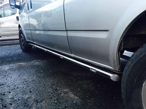 Side bars white - white, leds