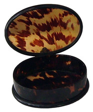 19thc antique oval trinket - 19thc,