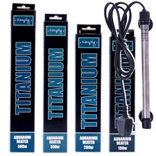 Simply Aquarium Titanium Heaters / Controller Durable High Quality Fish Tank
