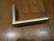 Next Matt Gold Moderna Toilet Roll Holder By Next RRP £12 H3.6 x W14 x D 9.5cm